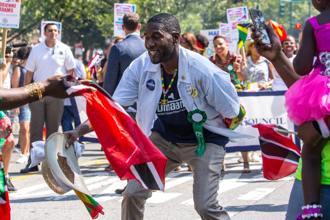 City Council Member Jumaane Williams, who is also running for lieutenant governor<br>